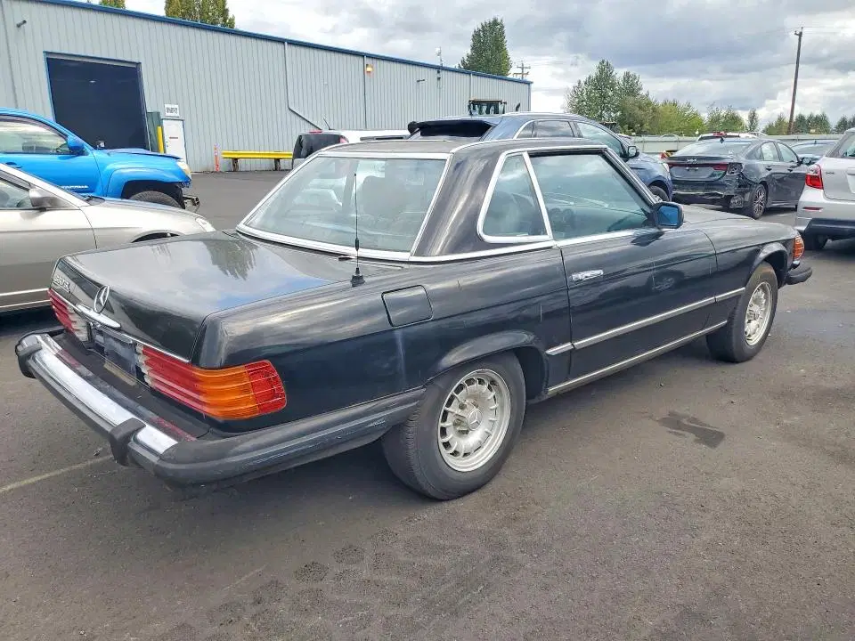 1984 MERCEDES-BENZ 380 VIN WDBBA45A9EA005633 фото 3