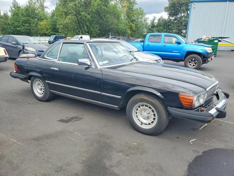 1984 MERCEDES-BENZ 380 VIN WDBBA45A9EA005633 фото 4