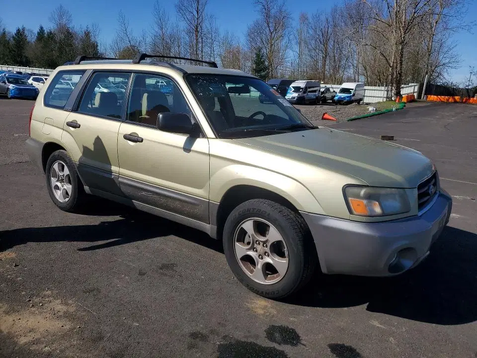 2003 SUBARU FORESTER VIN JF1SG65663H717132 фото 4