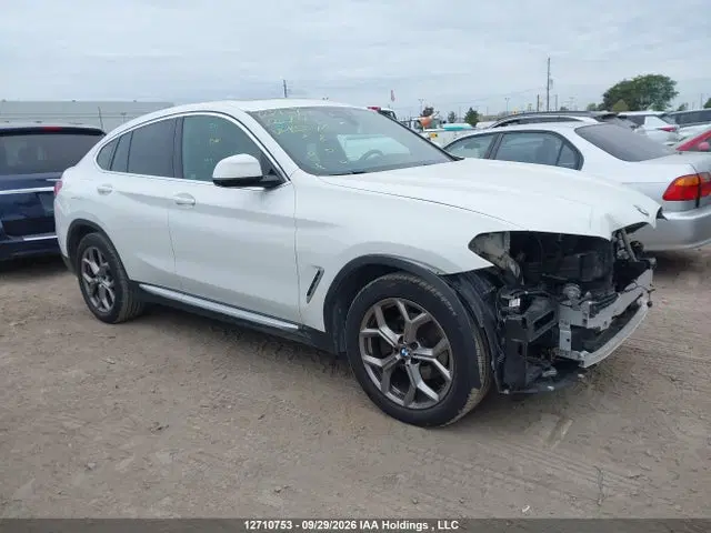 5UX2V1C09L9B55465 — 2020 BMW X4, Передняя часть (Front), фото до ремонта