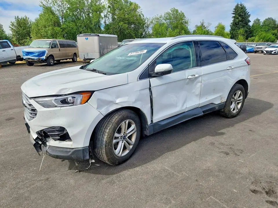 2FMPK4J99KBC24202 — 2019 Ford EDGE, Передняя часть, фото до ремонта