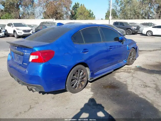 2021 Subaru WRX VIN JF1VA1A61M9800471 фото 4