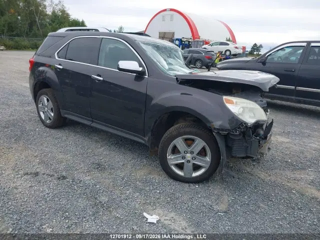 2GNFLHE33F6422225 — 2015 Chevrolet Equinox LTZ, Передняя часть (Front), фото до ремонта