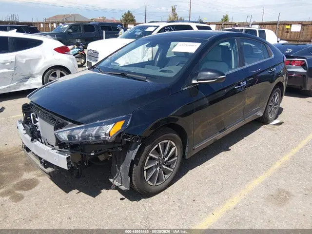 2021 Hyundai Ioniq Electric Limited VIN KMHC85LJ0MU077517 фото 2