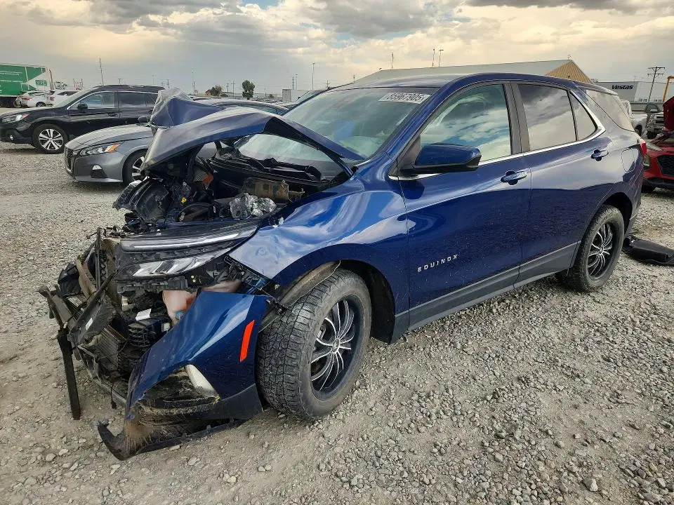 3GNAXUEV4NL297156 — 2022 Chevrolet Equinox, Передняя часть (Front End), фото до ремонта