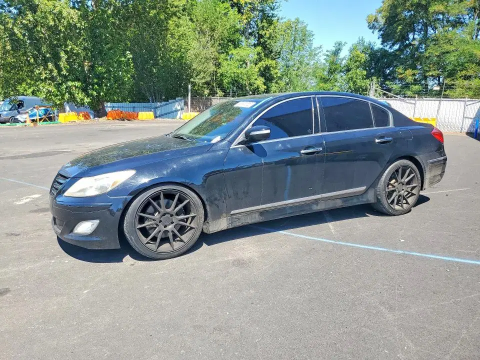 KMHGC4DH9CU208318 — 2012 Hyundai Genesis, FRONT END, фото до ремонта