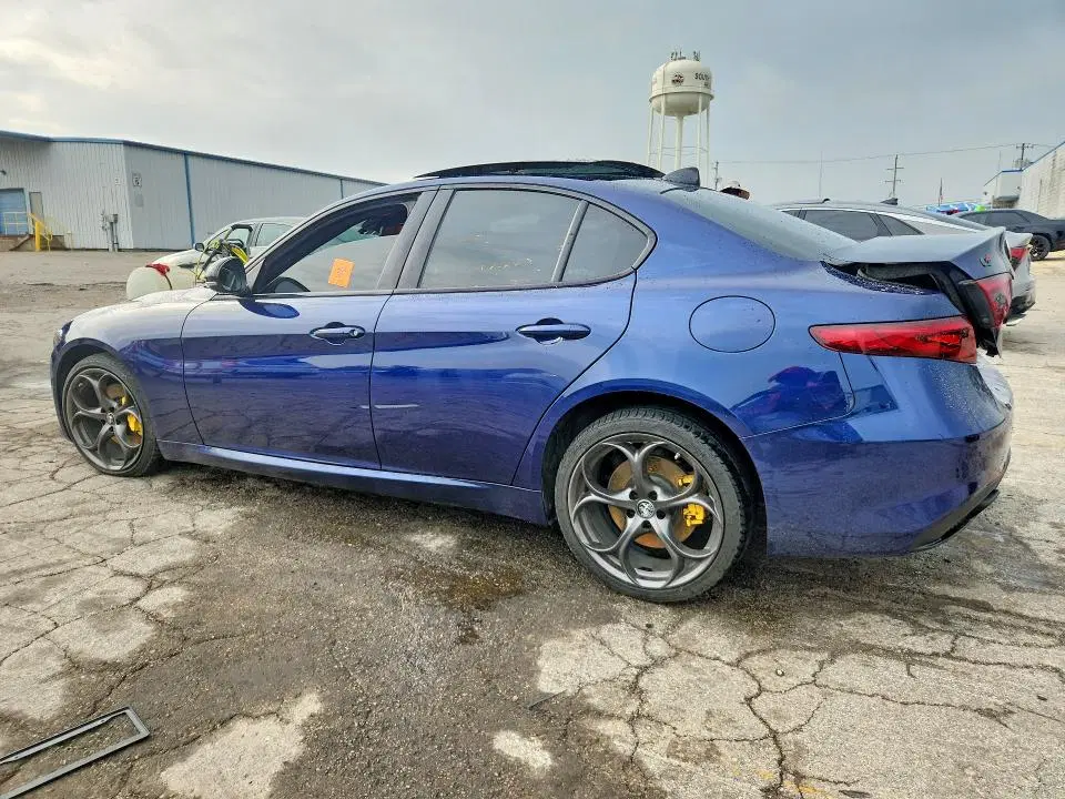 2021 ALFA ROMEO GIULIA VIN ZARFANBNXM7639678 фото 2