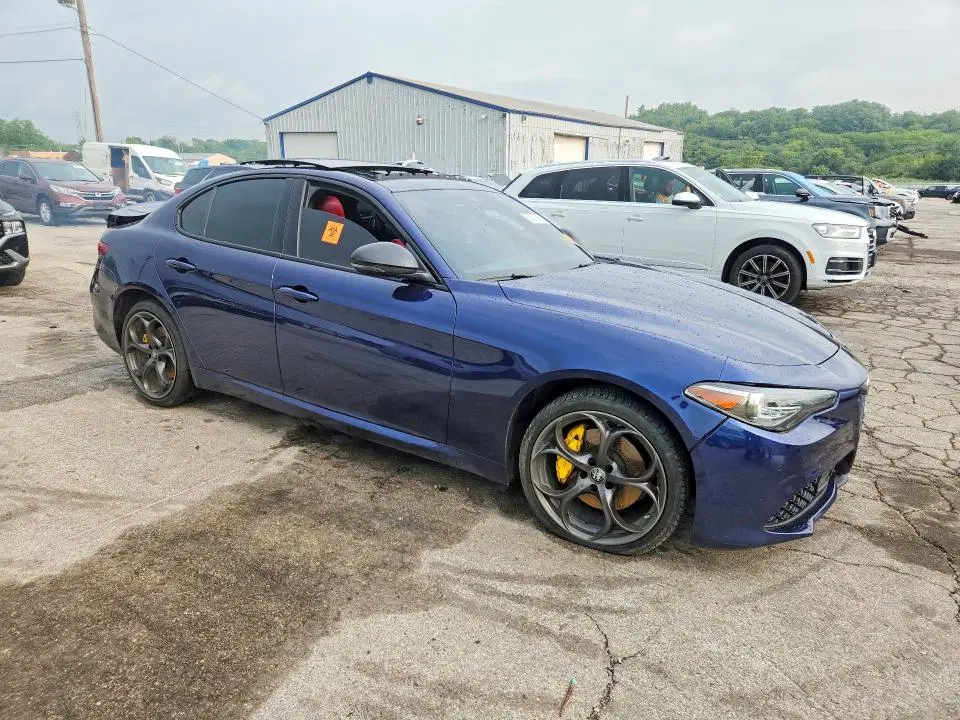 2021 ALFA ROMEO GIULIA VIN ZARFANBNXM7639678 фото 4