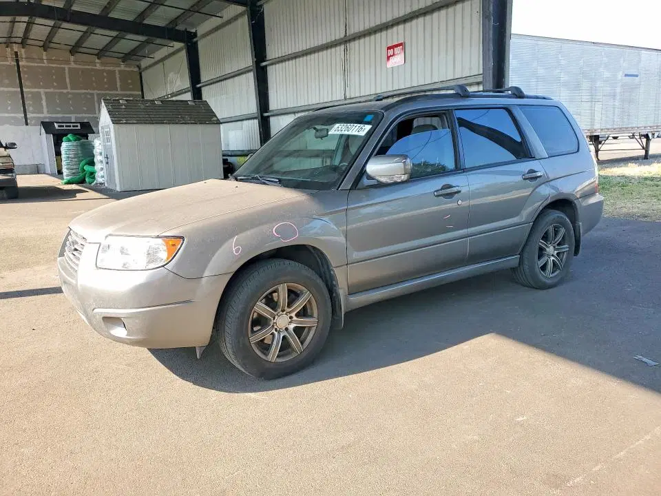 JF1SG65606H709886 — 2006 Subaru Forester, Передняя часть (Front End), фото до ремонта