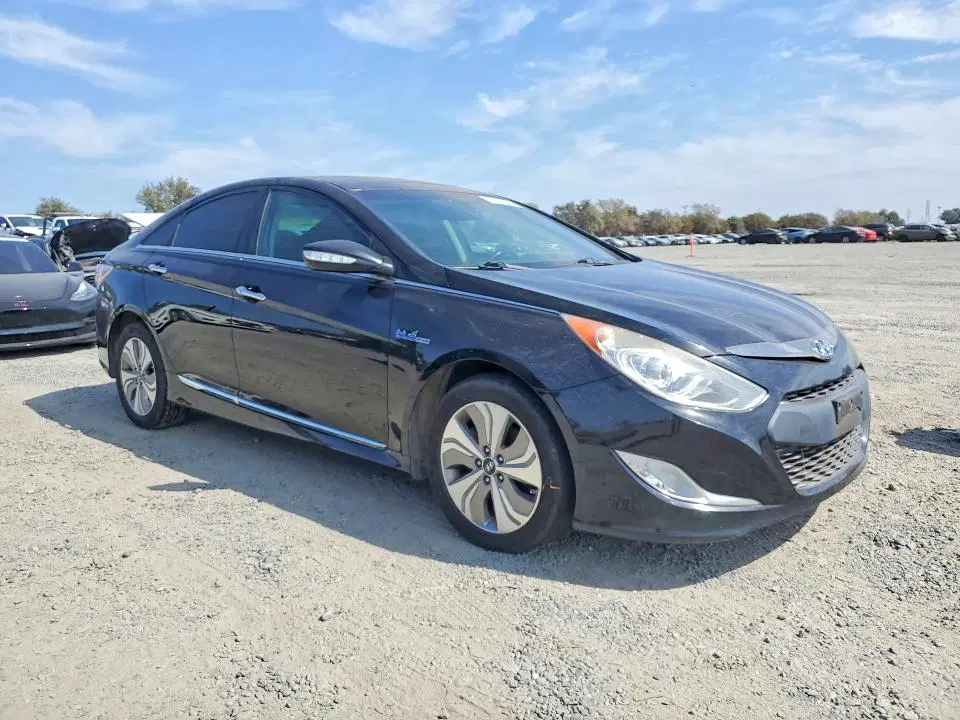 2015 Hyundai SONATA HYBRID VIN KMHEC4A48FA136171 фото 4