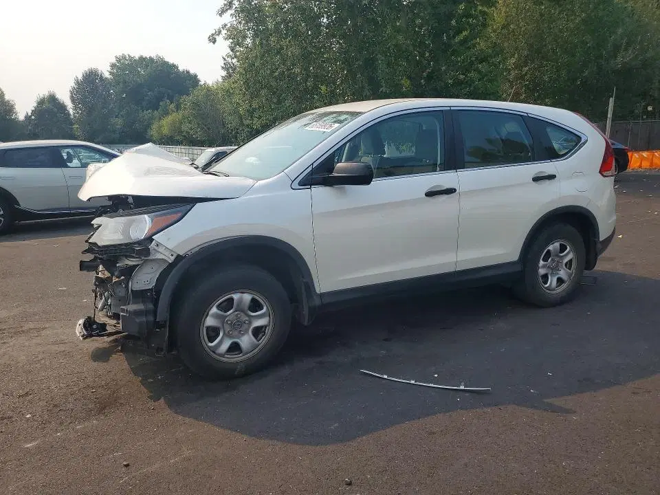 5J6RM4H35EL018866 — 2014 Honda CR-V, Передняя часть, фото до ремонта