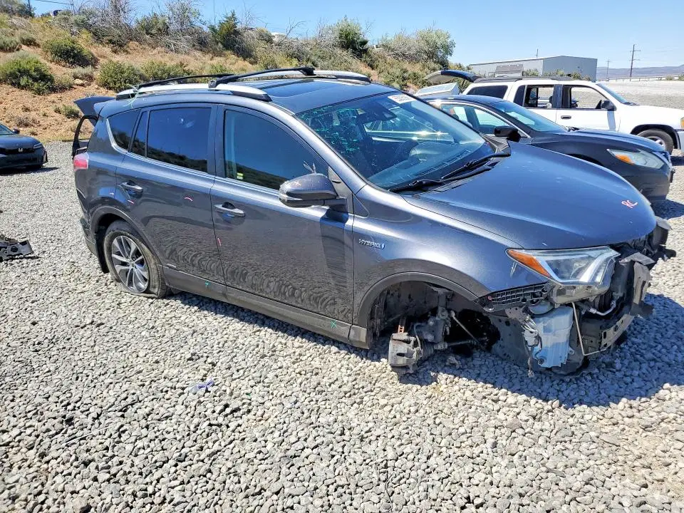 2017 Toyota RAV4 HYBRID VIN JTMRJREV4HD098225 фото 4
