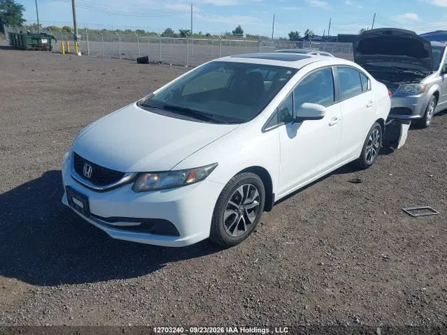 2014 Honda Civic Ex 4dr VIN 2HGFB2F52EH020807 фото 2