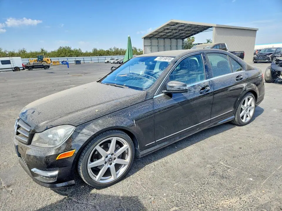 WDDGF4HB5EA957208 — 2014 Mercedes-Benz C, История повреждений (Damage History), фото до ремонта