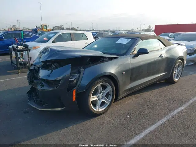 2023 Chevrolet Camaro Rwd 1lt VIN 1G1FB3DS7P0136453 фото 2