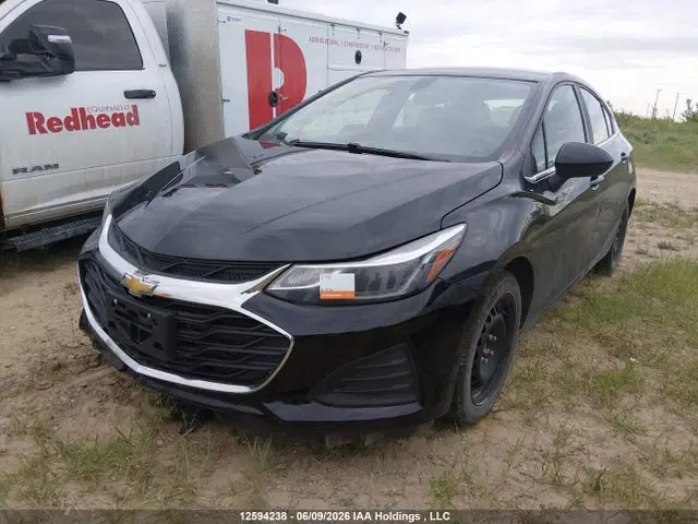 2019 Chevrolet CRUZE LT VIN 3G1BE6SM3KS613215 фото 2