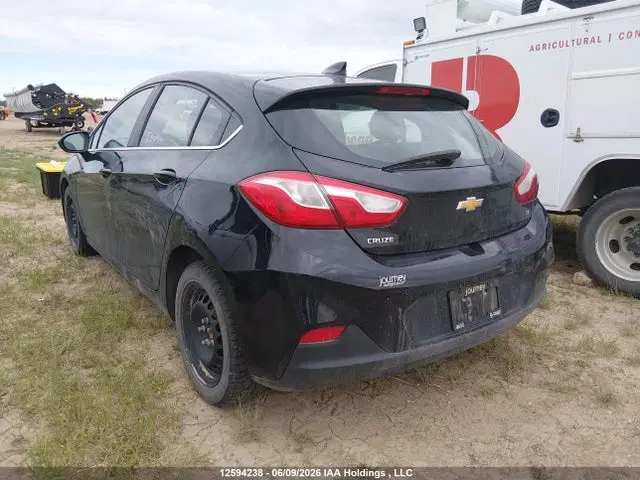 2019 Chevrolet CRUZE LT VIN 3G1BE6SM3KS613215 фото 3
