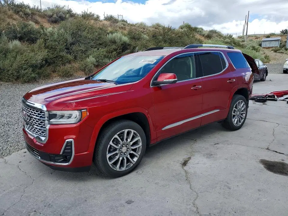 1GKKNXLS8PZ206483 — 2023 GMC Acadia, Задняя часть (Rear End), фото до ремонта