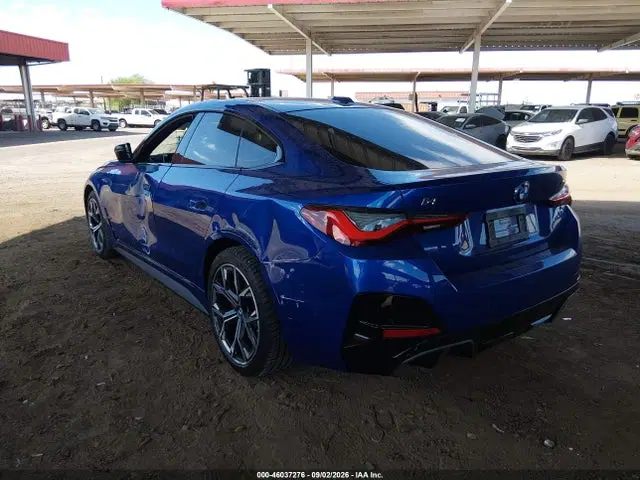 2023 BMW I4 M50 VIN WBY33AW07PFP83163 фото 3