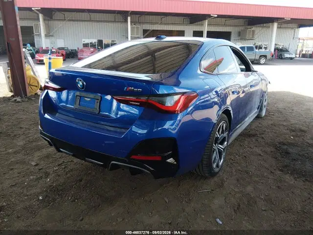 2023 BMW I4 M50 VIN WBY33AW07PFP83163 фото 4