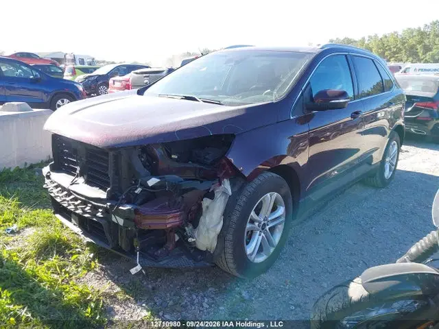 2020 Ford EDGE SEL VIN 2FMPK4J92LBA65220 фото 2