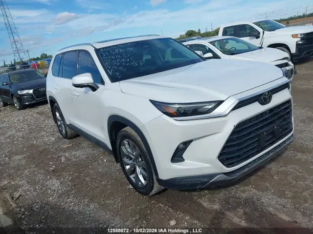 5TDAAAB56RS067647 — 2024 Toyota Grand Highlander Limited, Угон (Theft), фото до ремонта