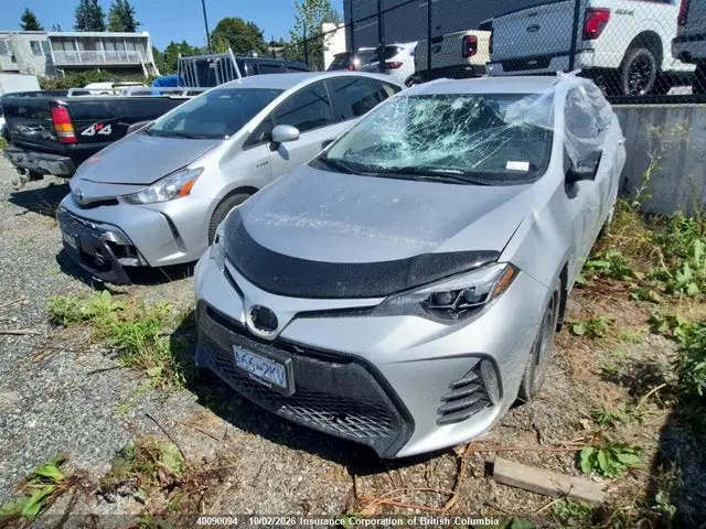 2019 Toyota Corolla L/le/xle/se/xse VIN 2T1BURHE5KC136263 фото 2