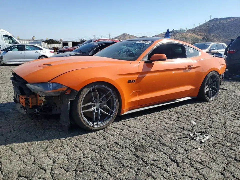 1FA6P8CF6L5175936 — 2020 Ford Mustang, Передняя часть (Front End), фото до ремонта