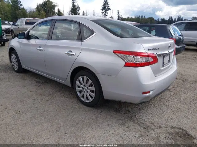 2015 Nissan Sentra Fe+ S/s/sl/sr/sv VIN 3N1AB7AP2FY288866 фото 3