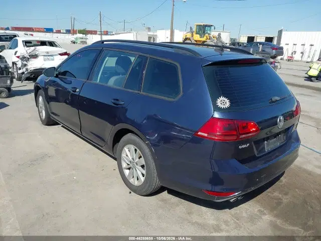 2016 Volkswagen Golf Sportwagen Tsi S 4-door VIN 3VWC17AU6GM506389 фото 3
