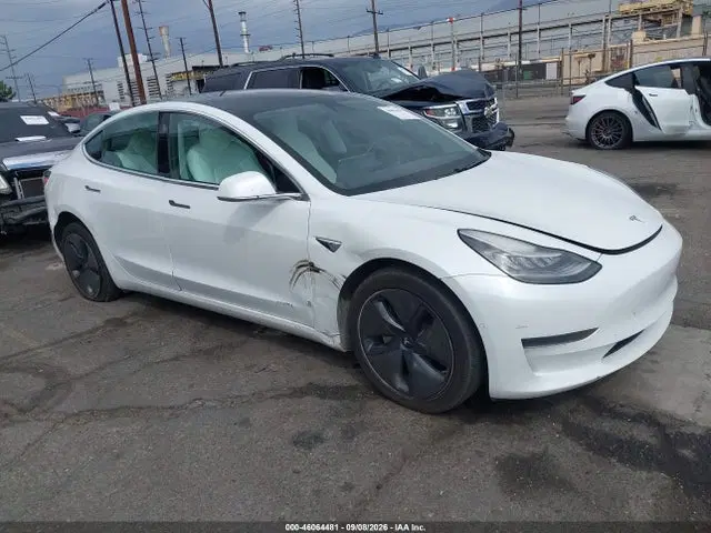 5YJ3E1EA6LF741118 — 2020 Tesla Model 3 Standard Range Plus Rear-Wheel Drive/Standard Range Rear-Wheel Drive, Правый бок (Right Side), фото до ремонта