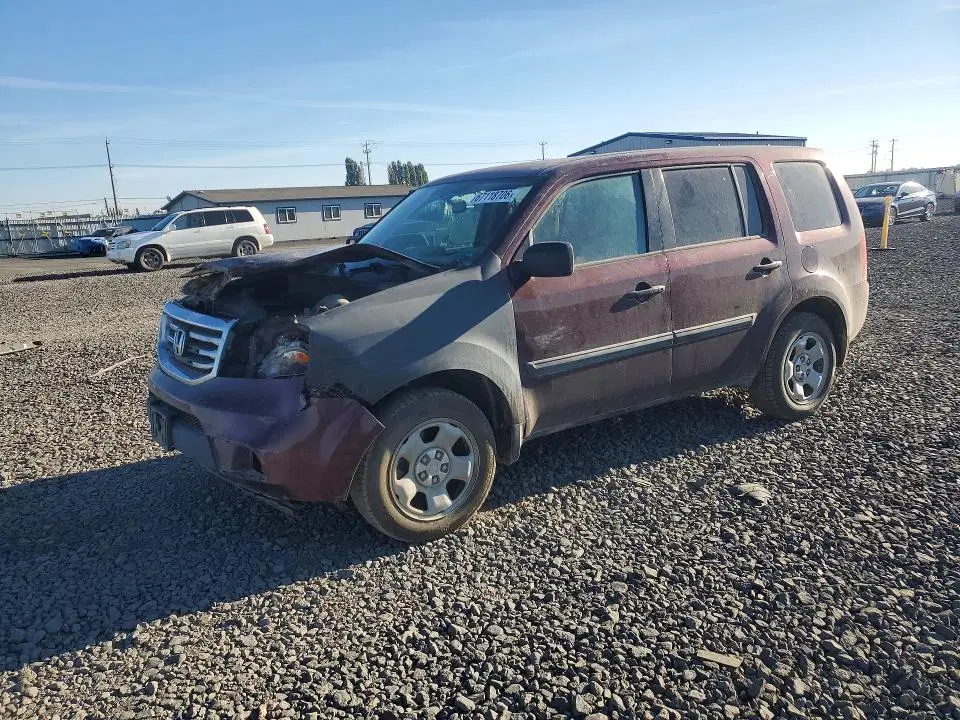 5FNYF4H2XEB030341 — 2014 Honda Pilot, FRONT END, фото до ремонта