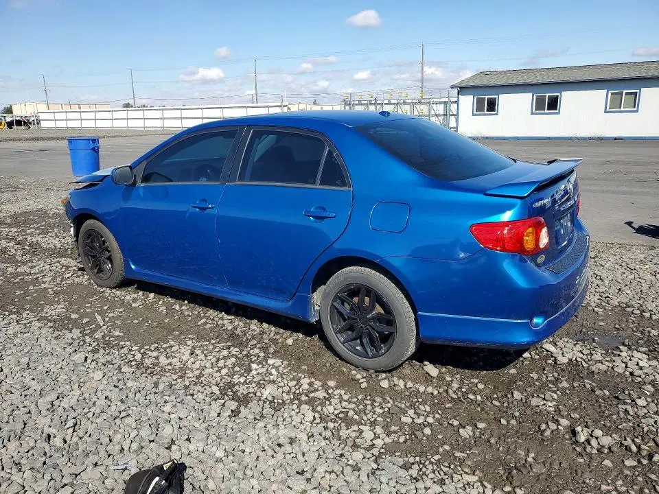 2009 TOYOTA COROLLA VIN 1NXBU40E39Z124863 фото 3