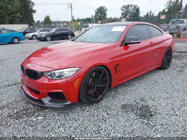 2015 BMW 435i VIN WBA3R1C55FK194597 фото 2