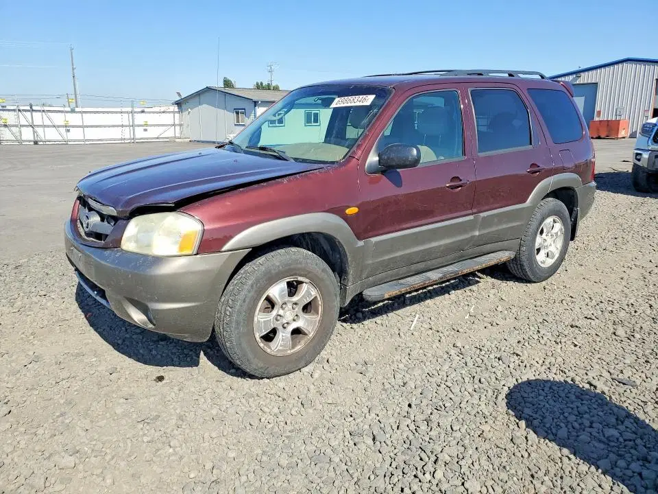 4F2CU08102KM01876 — 2002 Mazda Tribute, Передняя часть (Front End), фото до ремонта