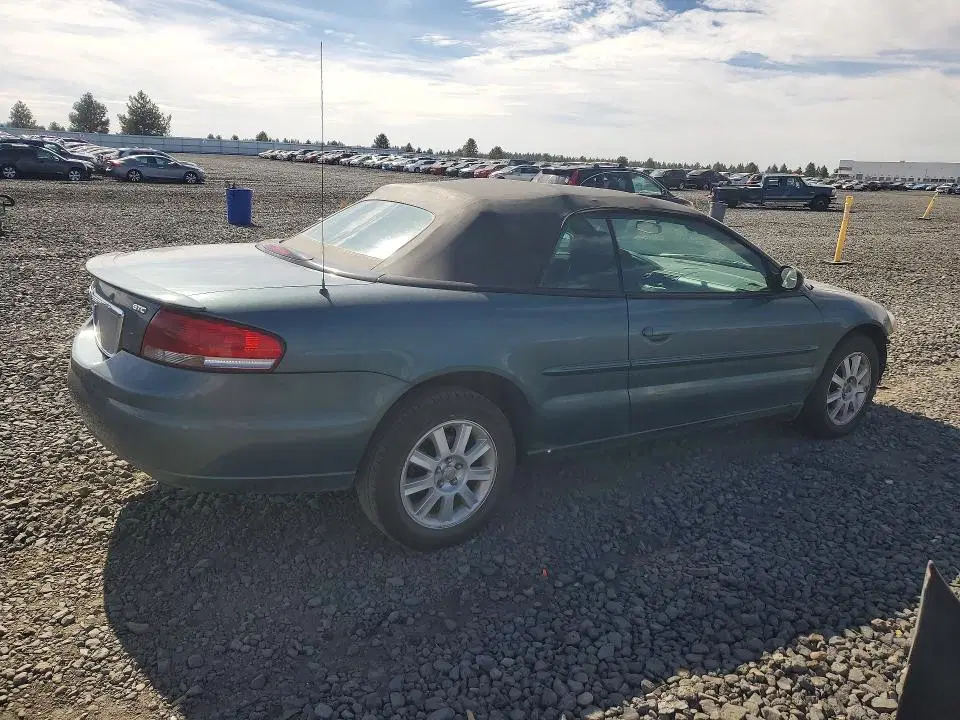 2006 CHRYSLER SEBRING VIN 1C3EL75R06N257205 фото 3