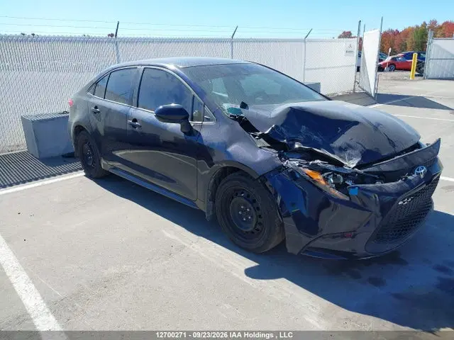 5YFBPMBE7NP307179 — 2022 Toyota Corolla, Передняя часть, фото до ремонта