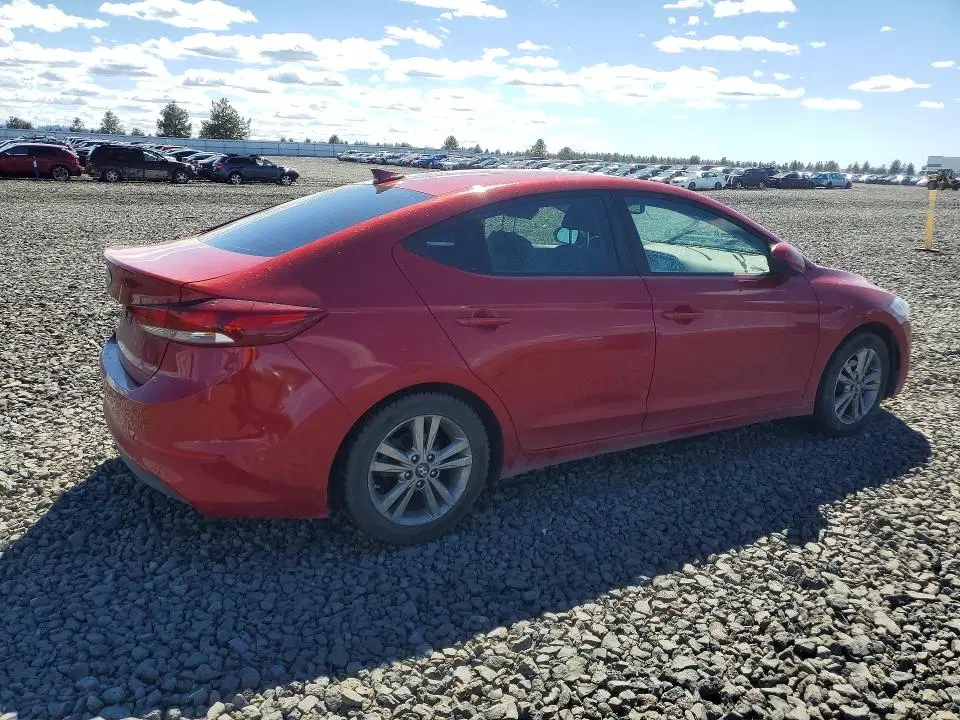 2018 HYUNDAI ELANTRA VIN KMHD84LF4JU665135 фото 3