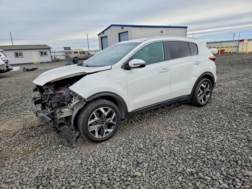 KNDPNCAC1M7875000 — 2021 Kia Sportage, Передняя часть (Front End), фото до ремонта
