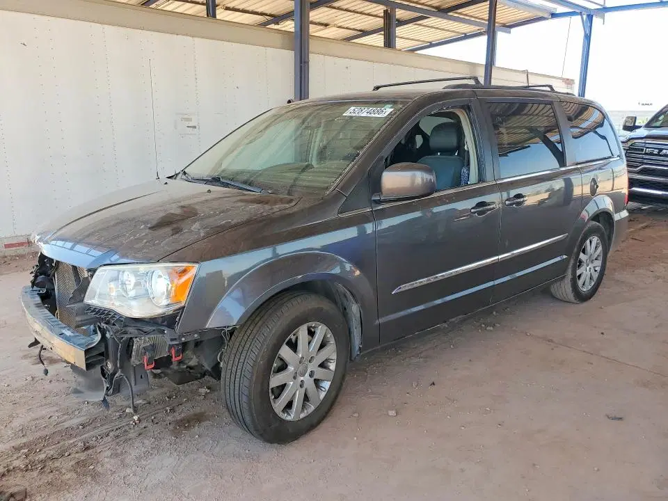 2C4RC1BG4GR245589 — 2016 Chrysler Town &amp; Country, Передняя часть, фото до ремонта