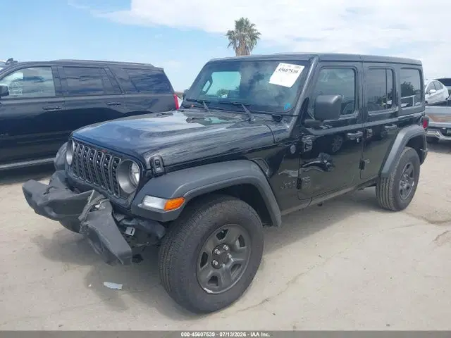 2026 Jeep Wrangler Sport VIN 1C4PJXDN5TW158877 фото 2