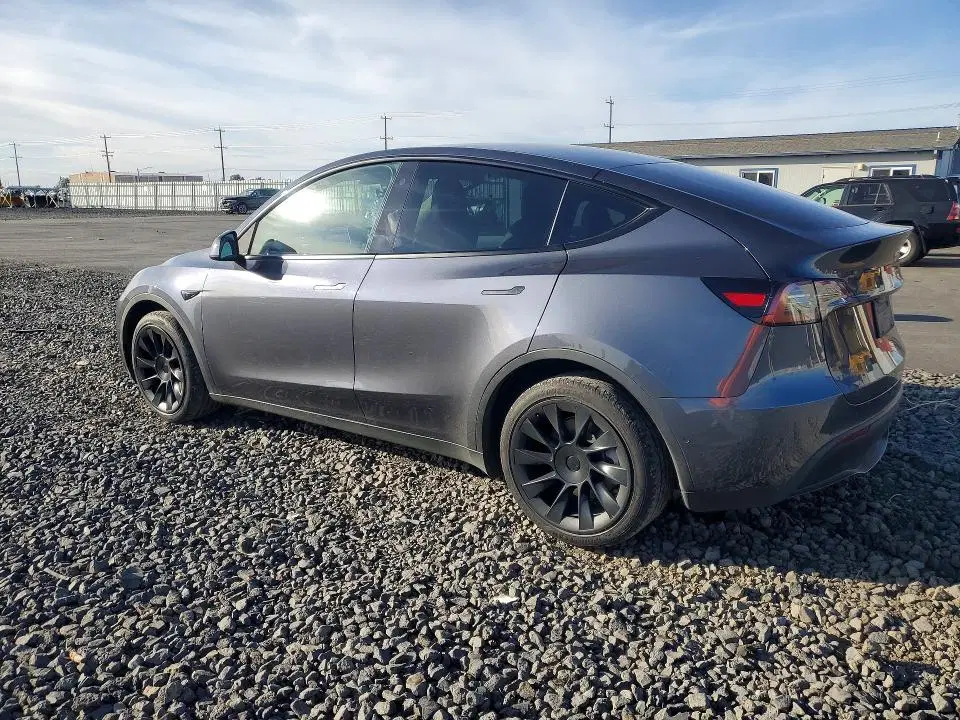 2022 TESLA MODEL Y VIN 7SAYGDEE0NA006075 фото 2