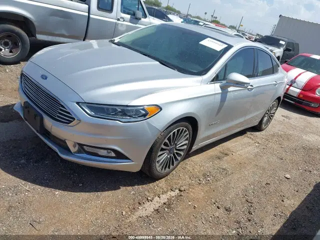 2017 Ford Fusion Hybrid Titanium VIN 3FA6P0RU4HR188146 фото 2