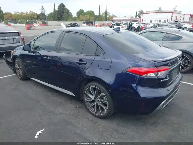 2020 Toyota COROLLA SE VIN JTDS4RCE6LJ048738 фото 3