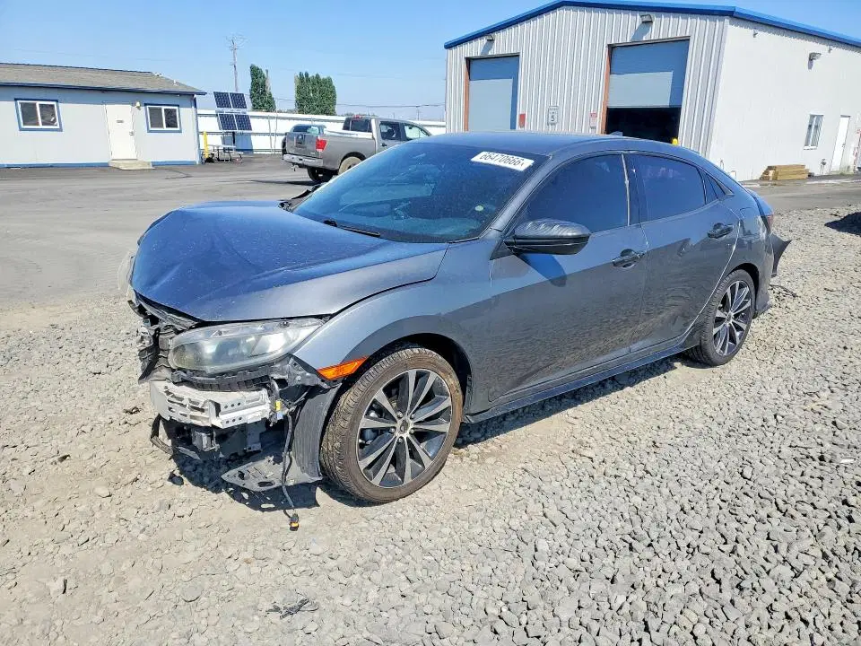 SHHFK7H43KU406782 — 2019 Honda Civic, Передняя часть, фото до ремонта