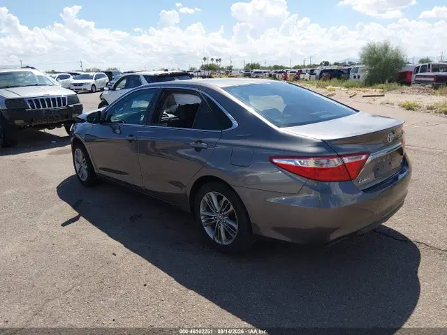 2015 Toyota CAMRY SE VIN 4T1BF1FK1FU983144 фото 3