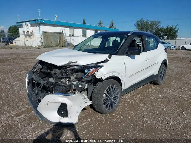 2021 Nissan KICKS SV VIN 3N1CP5CV7ML467375 фото 2