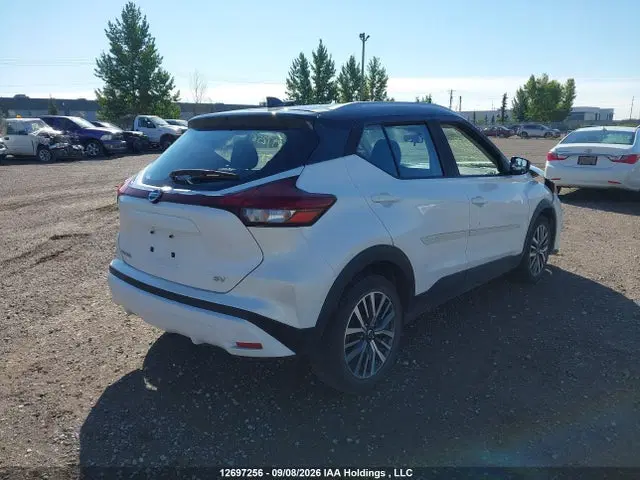 2021 Nissan KICKS SV VIN 3N1CP5CV7ML467375 фото 4