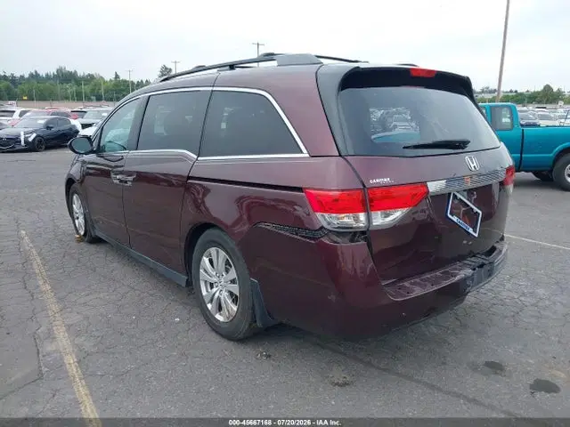 2014 Honda Odyssey Ex-l VIN 5FNRL5H63EB070248 фото 3