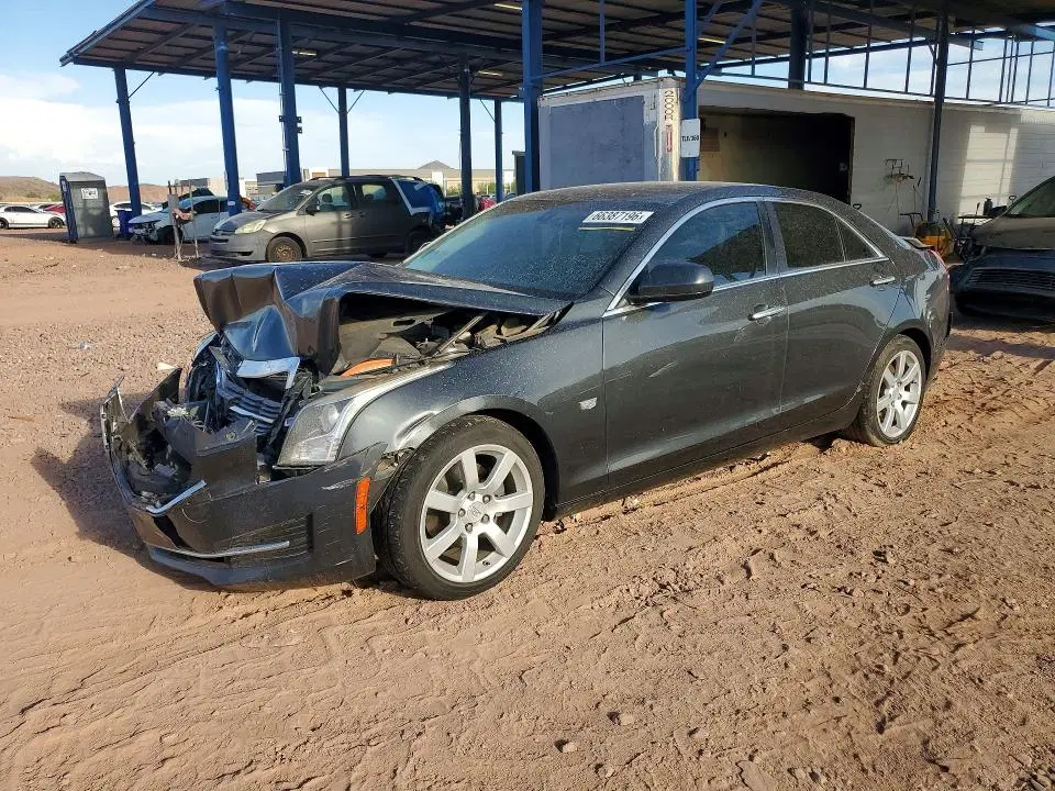 1G6AA5RA2G0196143 — 2016 Cadillac ATS, Передняя часть, фото до ремонта